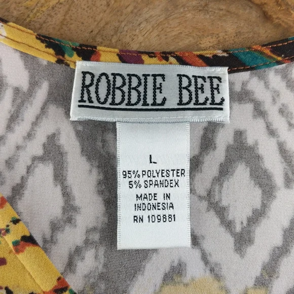 Robbie Bee Tribal Maxi Dress (Size: Large) - Picture 8 of 9